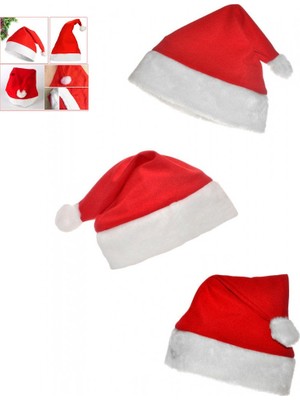 Sb Shopping Noel Baba Şapkası 3 Adet Set