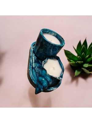 Celestia Dekoratif Vanilya Kokulu Mum Set