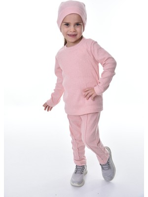 ruhaay Kız Çocuk Bereli Mevsimlik Uzun Kollu Alt Üst Takım
