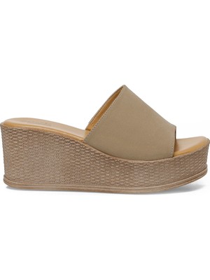 Polaris 325100.Z 5fx Bej Kadın Terlik