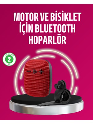 Taşınabilir Bluetooth Hoparlör Suya Dayanıklı Kumaş Kaplama STEPLYA-3829
