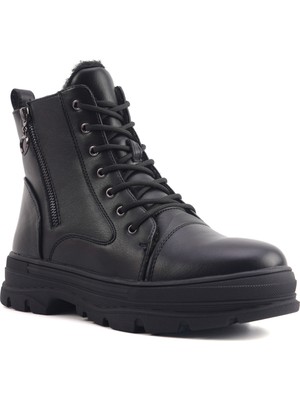 Polaris Snow.g-Krk-Int 3 Pr Siyah Kız Çocuk Sneaker Bot