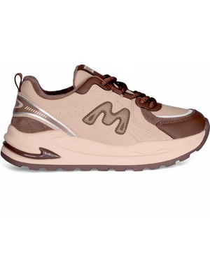 Solmaz HV261-BDL2002 Bej Kahve Sneaker