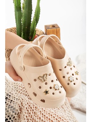 Sonimix Ezo 129 Taşlı Havuz Deniz Doktor Hemşire Hastane Comfort Sandalet Terlik