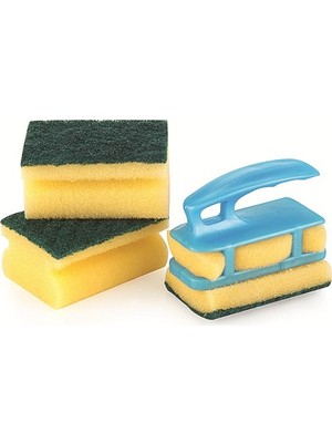 Sb Shopping Süngermatik - 3 Adet Bulaşık Süngeri Hediyeli