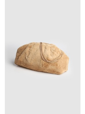 La'Graccio Paris La\'graccio Paris Kadın Sofya Kadife Taşlı Portföy- Askılı Çanta