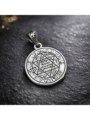 Canka Hz Süleyman Mührü Kolye Ucu