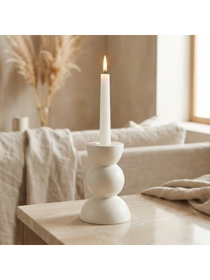 Genel Axis Şamdan | Modern Mimari Tasarım Dekoratif Mumluk | Masa Üstü & Konsol Aksesuarı