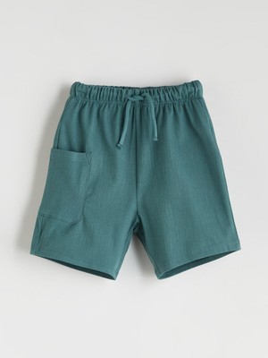 Lc Waikiki Yeni Sezon Beli Lastikli Basic Erkek Çocuk Şort