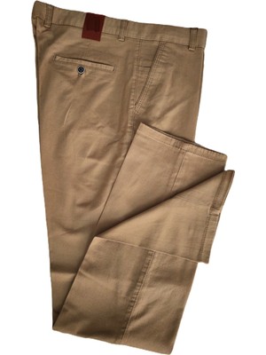 Gruva Erkek Regular Fit Normal Kesim Likralı Esnek Rahat Mevsimlik Gabardin Keten Pantolon