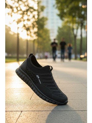 Enoch Erkek Bağcıksız Geçmeli Esnek Tabanlı Günlük Yürüyüş Ayakkabısı