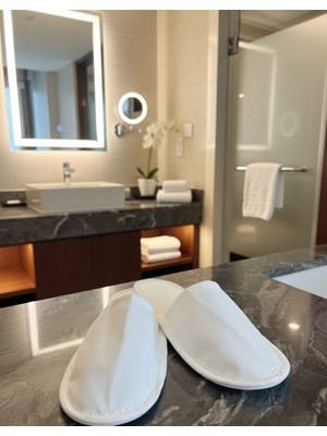 AdNovasam Tek Kullanımlık Otel & Spa Terliği 50'li Paket