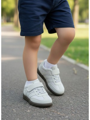 Vojo Sam Rahat Taban Cırtlı Şeritli Çocuk Spor Ayakkabı