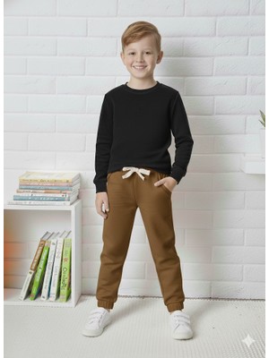 ruhaay Çocuk Beli Lastikli Cepli Unisex Eşofman Altı