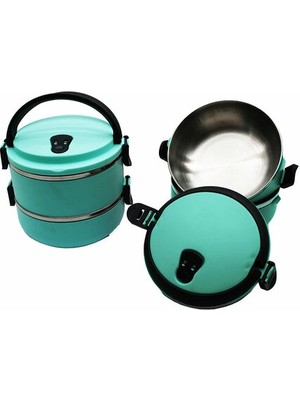 Shopwave Dila Sefer Tası Yemek Termosu Saklama Kabı Termosu 2li - Turkuaz (5047) 115524