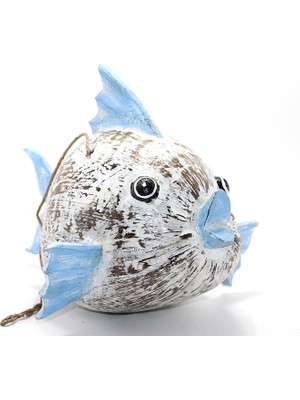 Steplya Ahşap Balık Figürü 1126778