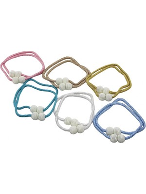 Shopwave Dila 2pcs   Boncuk Toplu - Mıknatıslı  Renkli Perde Ipi (5047) 115524