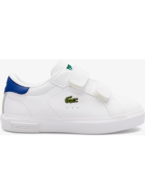 Lacoste Powercourt Çocuk Beyaz Sneaker