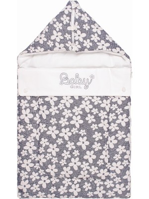 Baby Hola Kız Bebek Tam Açılır Fermuarlı Zarf Kundak 11598