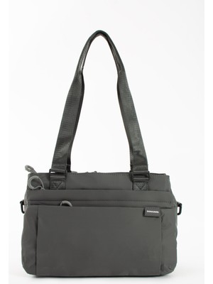 Sanmorris Kadın 6 Bölmeli Su Dayanıklı Paraşüt Kumaş Çapraz ve Omuz Çantası