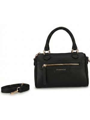 6Y41 Forelli Bayan Çapraz Çanta Siyah