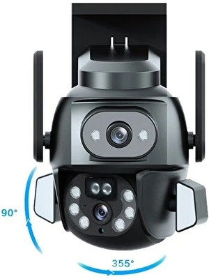 Steplya 3mp + 3mp Wi-Fi Ip Tf Kart Girişli Optik Zoom Kamera  1126778