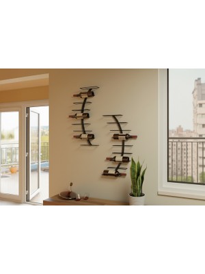 Dekomodern Orbit Şarap Rafı