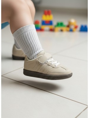 Vojo Sam Rahat Taban Cırtlı Şeritli Çocuk Spor Ayakkabı