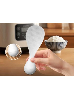 Steplya Devrilmeyen Yapışmayan Pilav Kaşığı 1126778