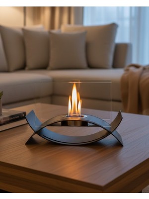 Reyo Stove Garnet Masaüstü Bioethanol Şömine