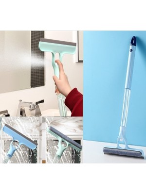 Steplya 4 In 1 Spreyli Çek Çekli Camsil ve Fırça Aparatı 1126778