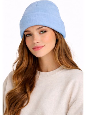 Carnaval Socks Carnaval Unisex Açık Mavi Örgü Bere