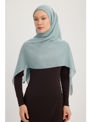 A2801 Büyük Şifon Eşarp 120X120 - Nefti