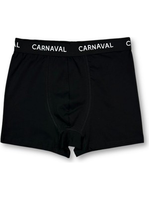 Carnaval Socks Carnaval Siyah Premium Pamuklu Erkek Boxer