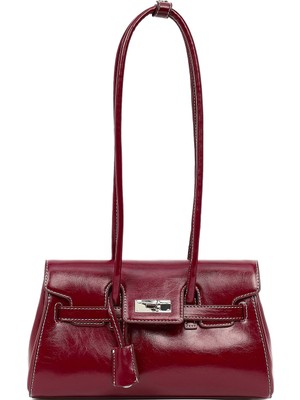 Derimod Kadın Bordo Kol Çantası 25WBD201718