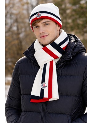 Moncler Atkı Bere Seti