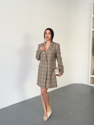 Vuntal Salaş Ekose Ceket