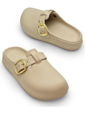 Ispartalılar 303 Rahat Ortopedik Taban Günlük Kadın Terlik Önü Kapalı Eva Kadın Terlik