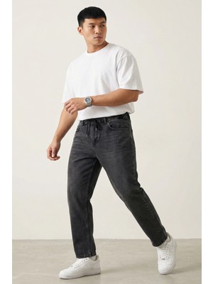 Bigdart Erkek Rahat Kesim Baggy Jean Pantolon 30075 - Antrasit