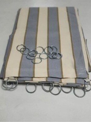 Taç Halkalı Lüks Branda Balkon Perdesi – Özel Dikim, Dış Mekan Dayanıklı Balkon Brandası