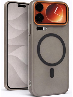 Vissona Xiaomi 17 Pro Max Uyumlu Magsafe Wireless Şarj Özellikli Mat Sert Arka Kapak Kılıf