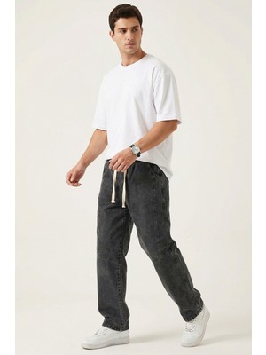 Bigdart Erkek Rahat Kesim Baggy Jean Pantolon 30074 - Antrasit