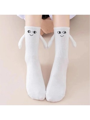 Carnaval Socks El Ele Tutuşan Çift Çorabı
