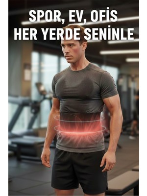 Wiforte Termal Sauna Korsesi - Bel Göbek Eritme, Incelme ve Terleme Için Kemer