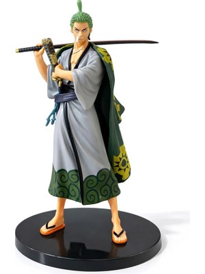 Senson Anime One Piece Roronoa Zoro Figürü 17 cm ALK5271 - Lisinya