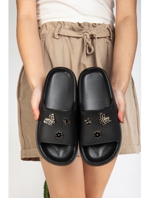 Stwenn Kadın Yüksek Taban Günlük Terlik Plaj Deniz Tatil Hastane Balkon Yazlık Kullanıma Uygun Hafif Rahat Model