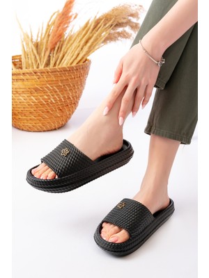 Stwenn Kadın Yüksek Taban Günlük Terlik Plaj Deniz Tatil Hastane Balkon Yazlık Kullanıma Uygun Hafif Rahat Model