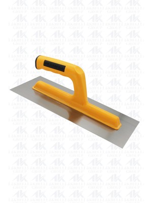 Akbelli Group Yılsan Alçı Malası Açık Plastik Saplı Yay Çeliği 35 cm