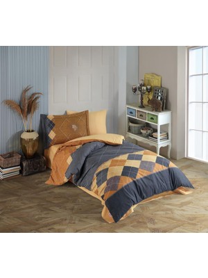 Sb Shopping Tek Kişilik Poplin Nev Takımı Carilla Sarı