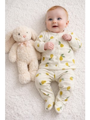 Greenmoon %100 Pamuk Bebek Pijama Takımı